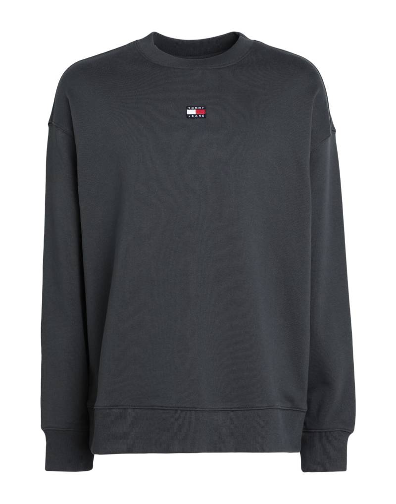 TOMMY JEANS Sweatshirt Herren Braungrau von TOMMY JEANS