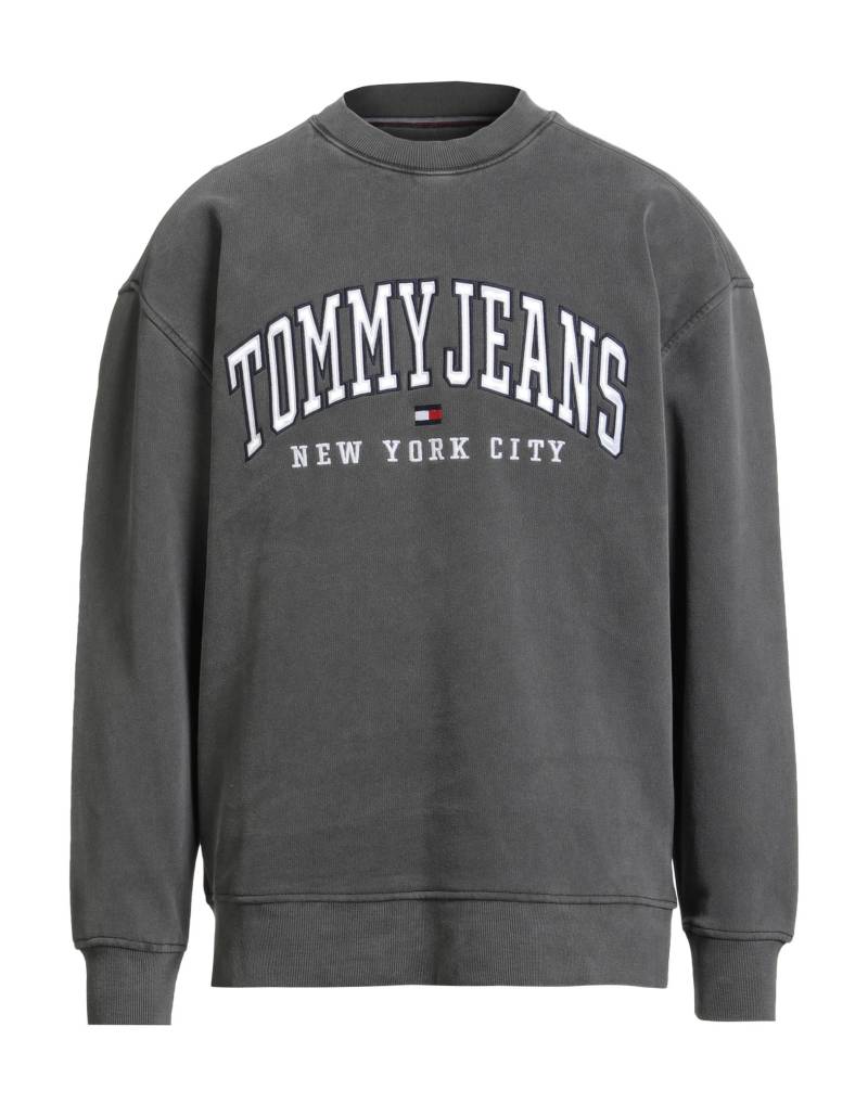 TOMMY JEANS Sweatshirt Herren Grau von TOMMY JEANS