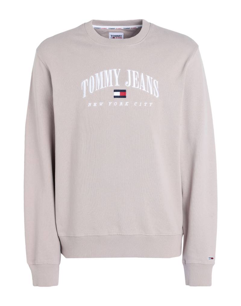TOMMY JEANS Sweatshirt Herren Hellbraun von TOMMY JEANS