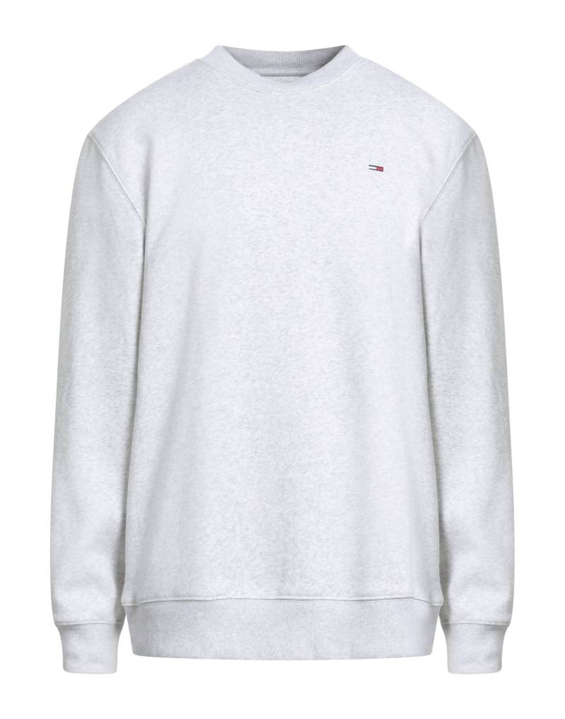 TOMMY JEANS Sweatshirt Herren Hellgrau von TOMMY JEANS