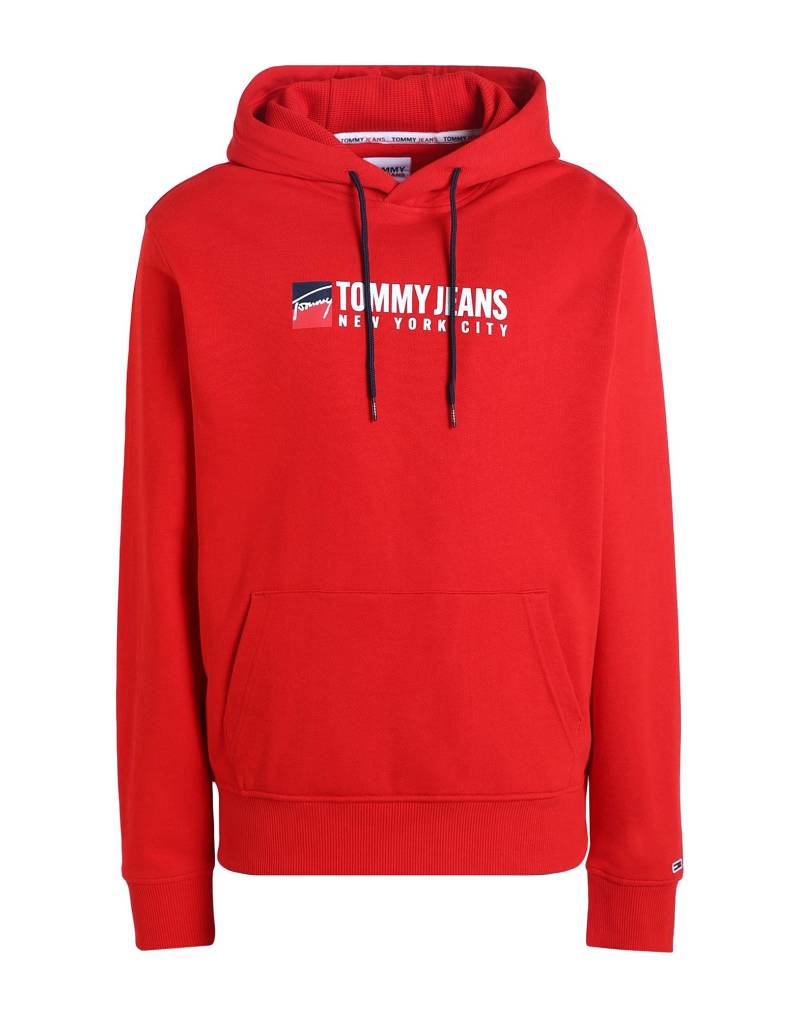 TOMMY JEANS Sweatshirt Herren Rot von TOMMY JEANS