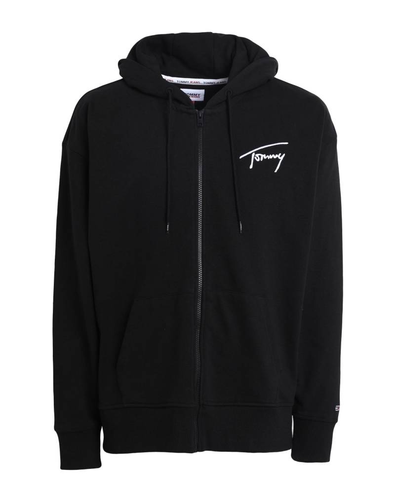 TOMMY JEANS Sweatshirt Herren Schwarz von TOMMY JEANS