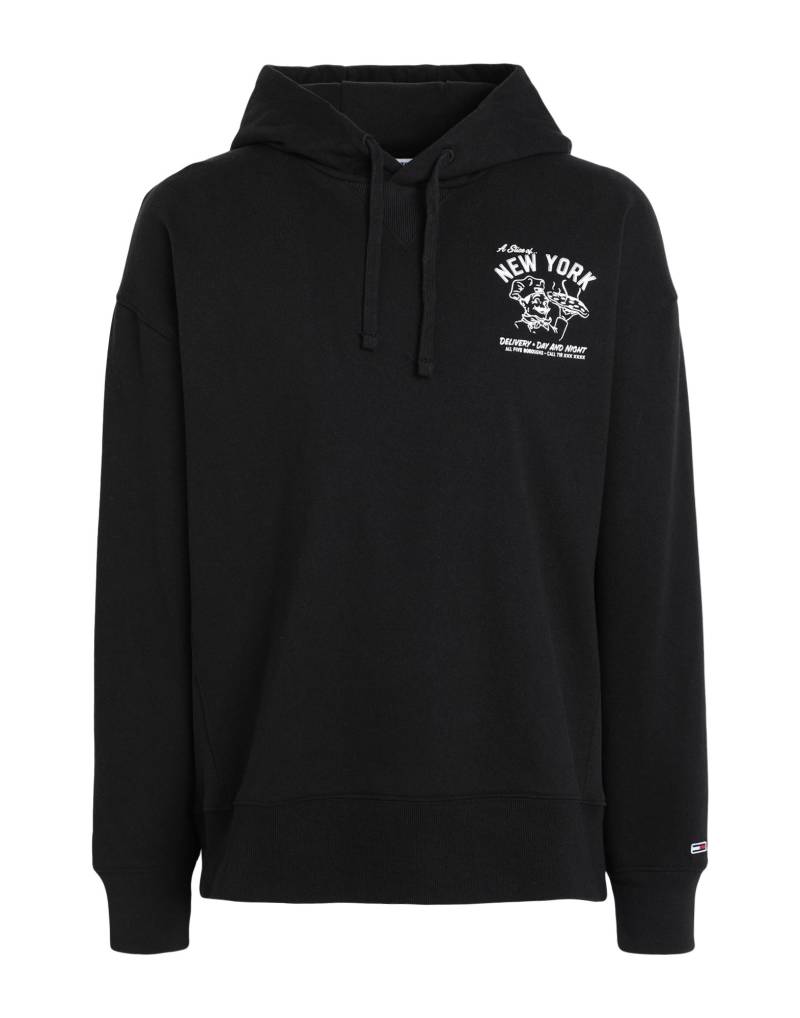 TOMMY JEANS Sweatshirt Herren Schwarz von TOMMY JEANS