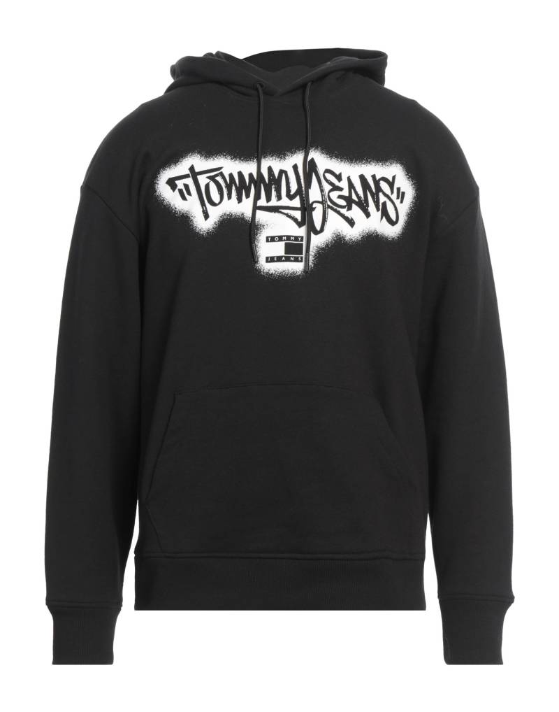 TOMMY JEANS Sweatshirt Herren Schwarz von TOMMY JEANS