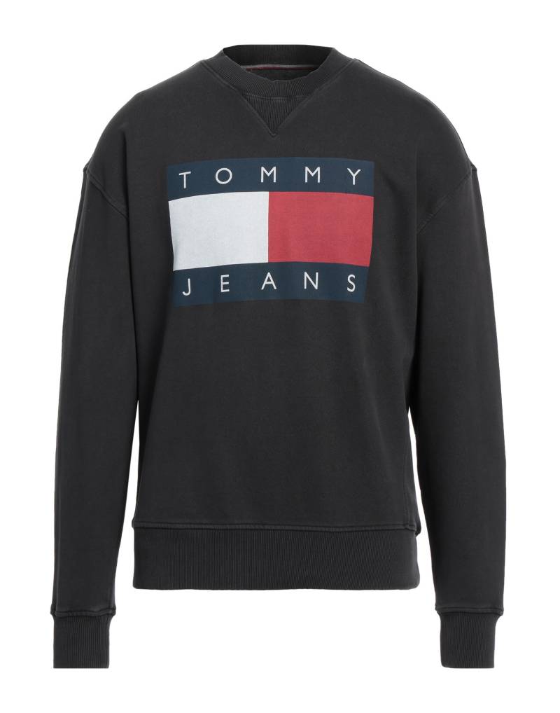 TOMMY JEANS Sweatshirt Herren Schwarz von TOMMY JEANS