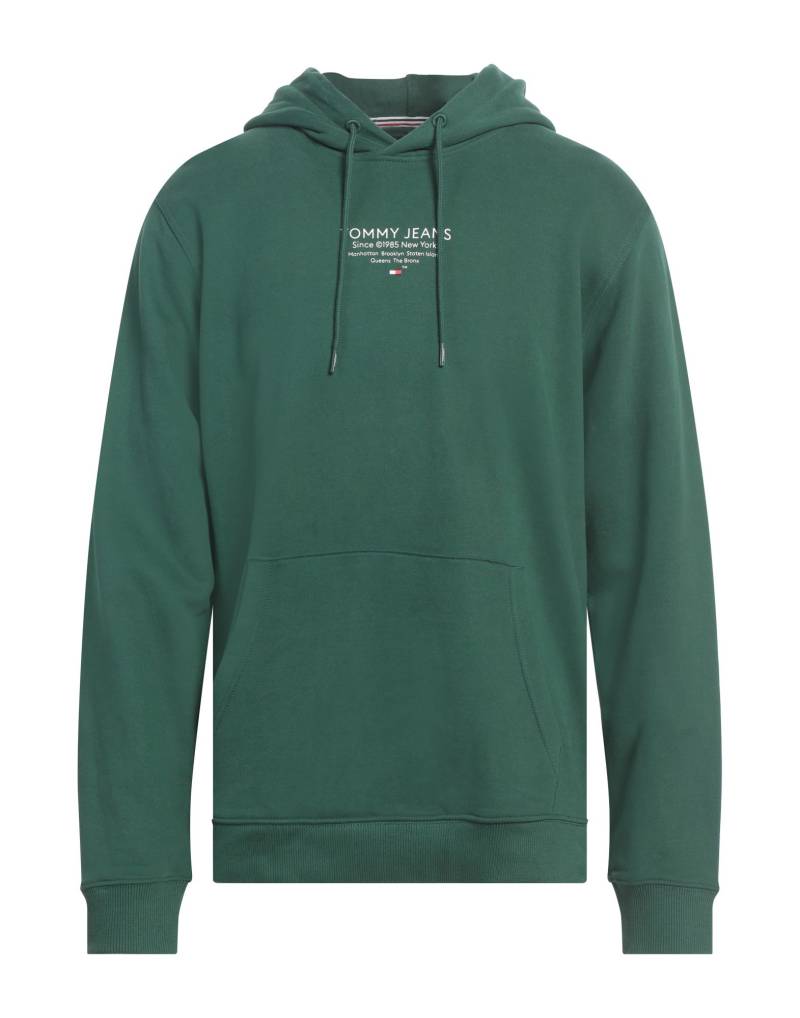 TOMMY JEANS Sweatshirt Herren Smaragdgrün von TOMMY JEANS