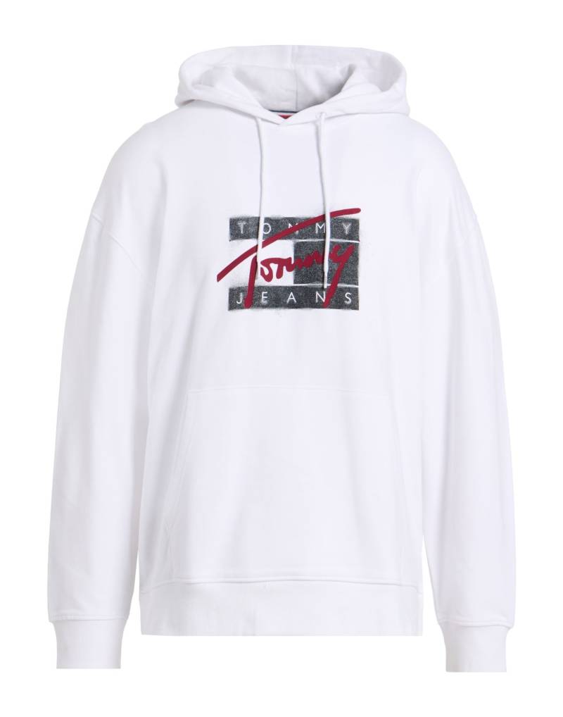 TOMMY JEANS Sweatshirt Herren Weiß von TOMMY JEANS