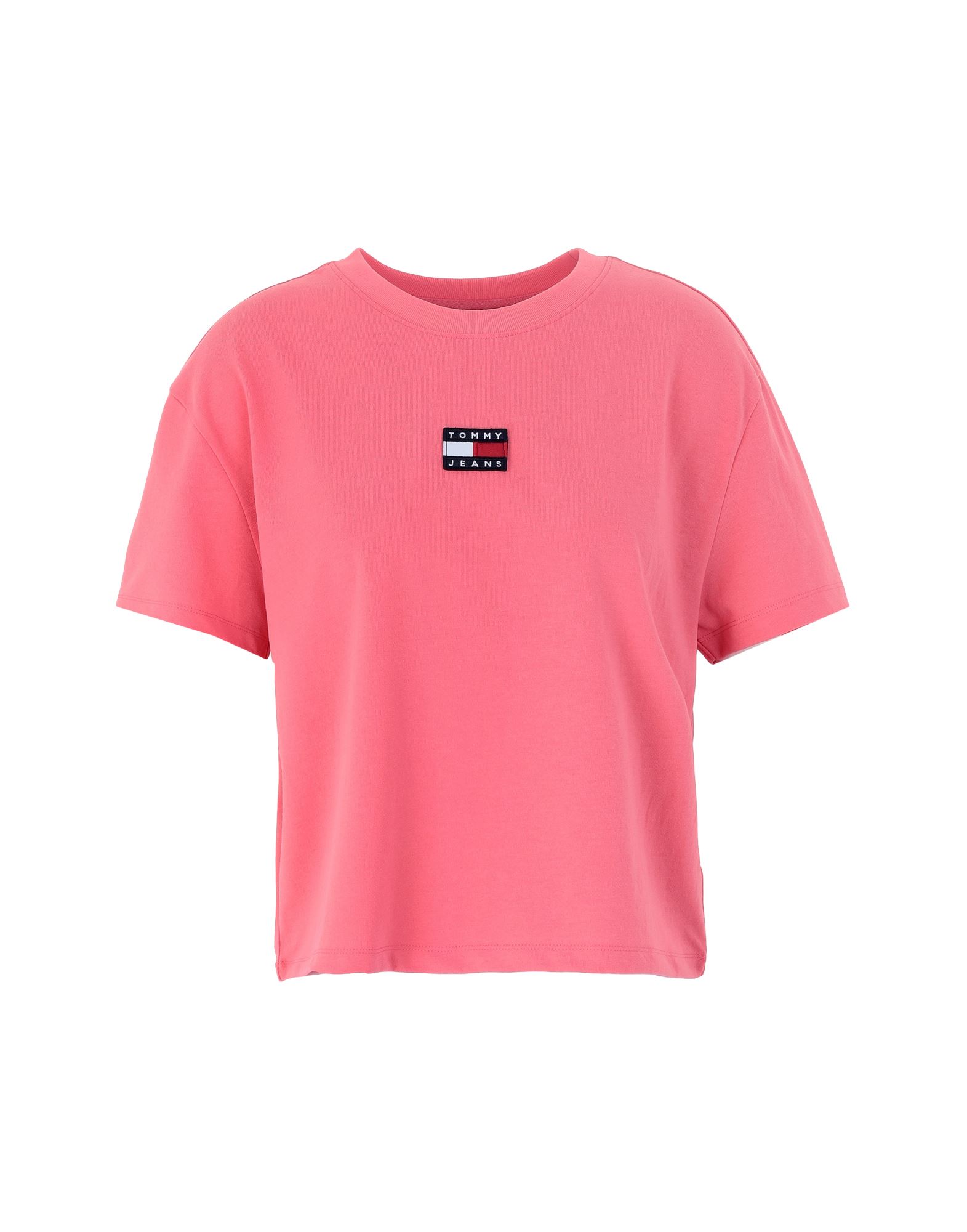 TOMMY JEANS T-shirts Damen Rosa von TOMMY JEANS