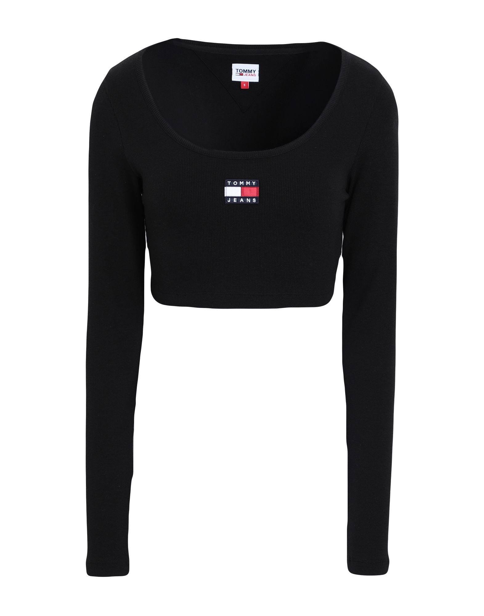 TOMMY JEANS T-shirts Damen Schwarz TOMMY JEANS T-shirts Damen Schwarz von TOMMY JEANS