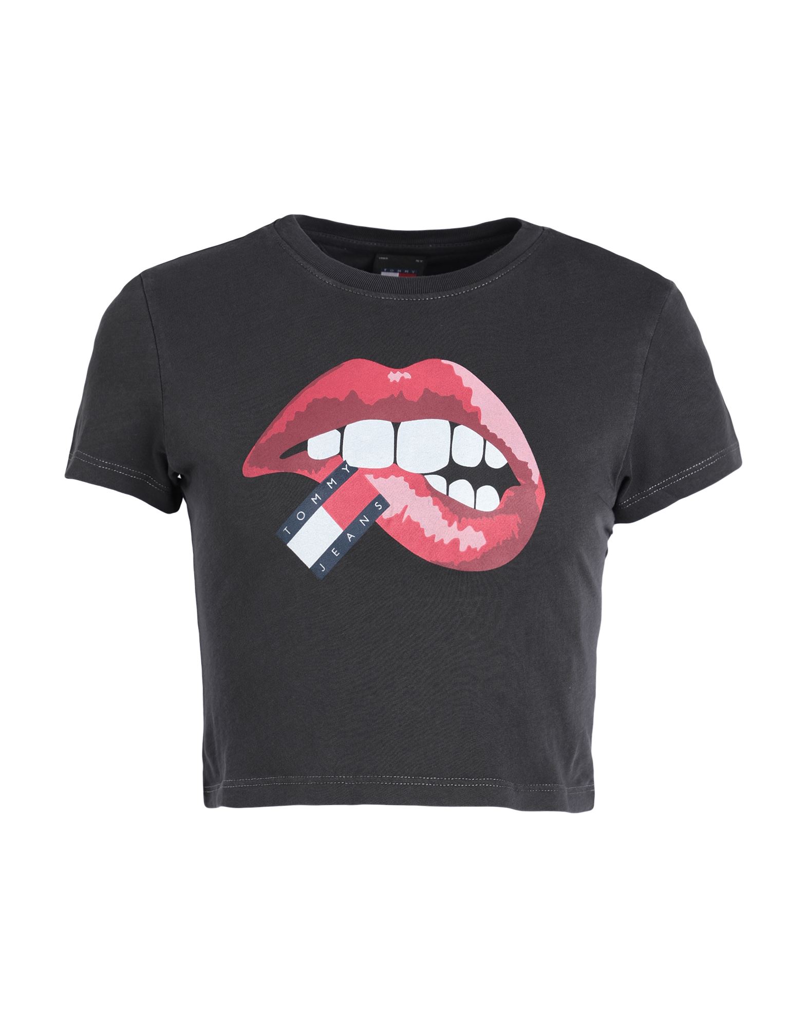 TOMMY JEANS T-shirts Damen Schwarz TOMMY JEANS T-shirts Damen Schwarz von TOMMY JEANS