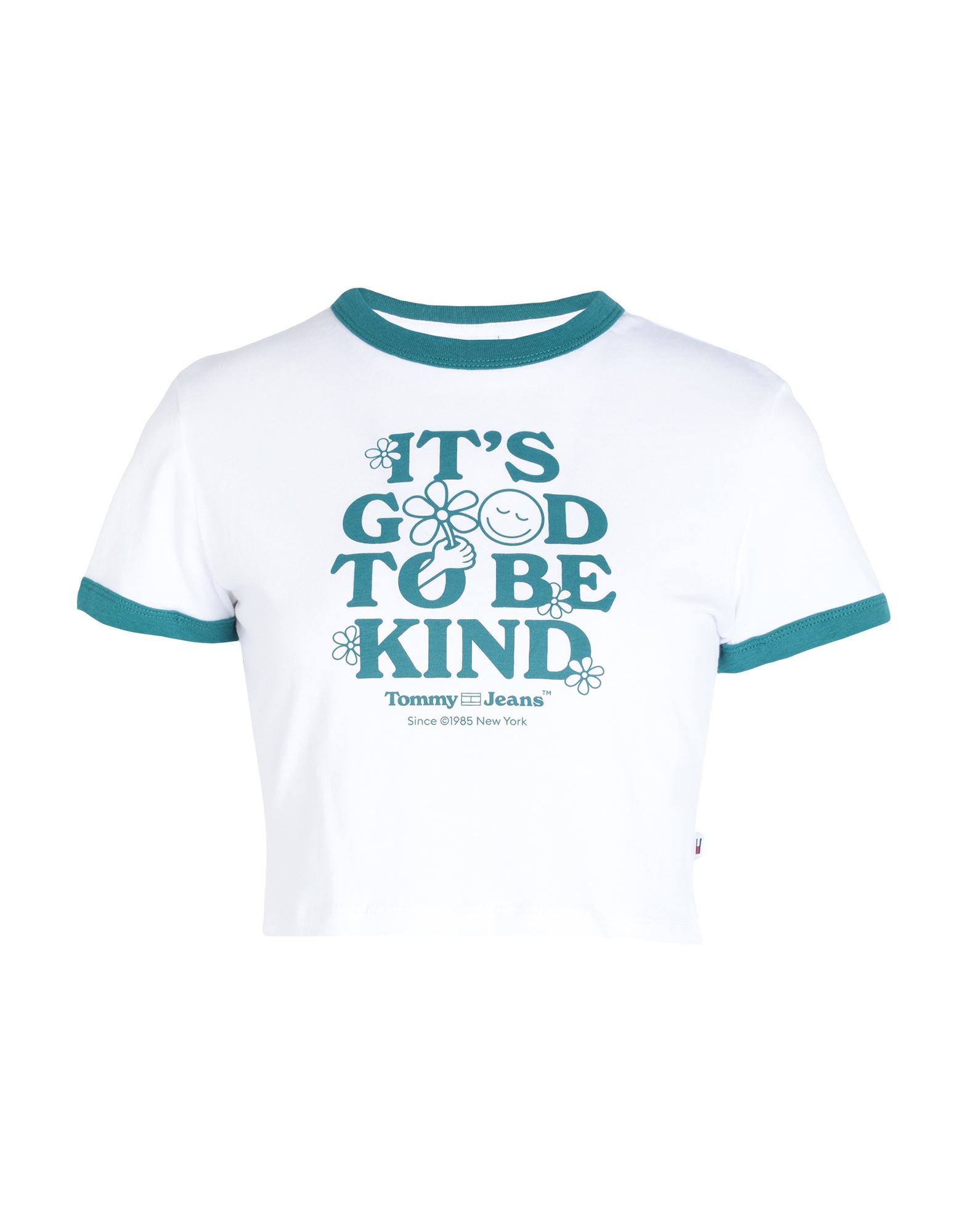 TOMMY JEANS T-shirts Damen Weiß TOMMY JEANS T-shirts Damen Weiß von TOMMY JEANS