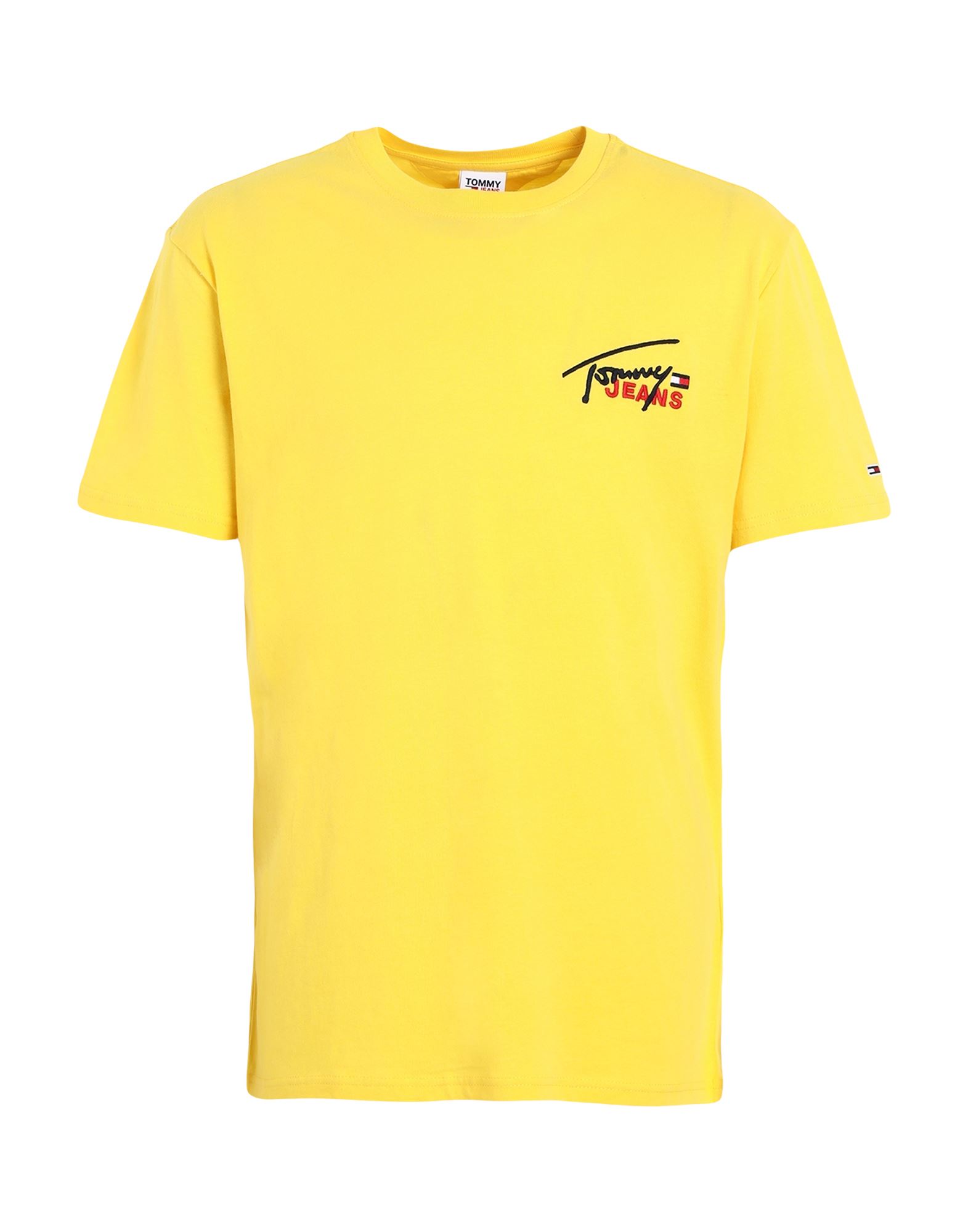 TOMMY JEANS T-shirts Herren Gelb TOMMY JEANS T-shirts Herren Gelb von TOMMY JEANS