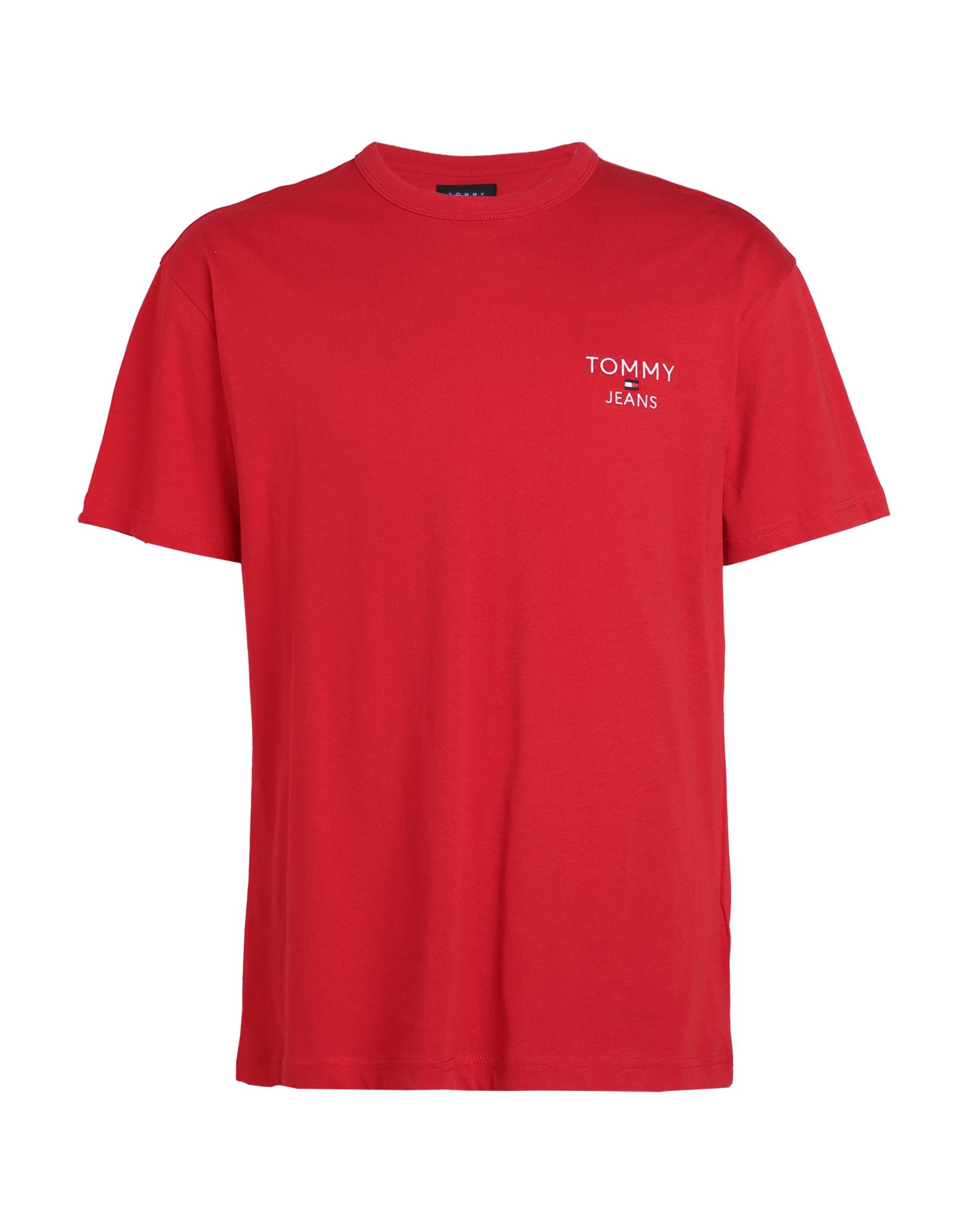 TOMMY JEANS T-shirts Herren Rot von TOMMY JEANS