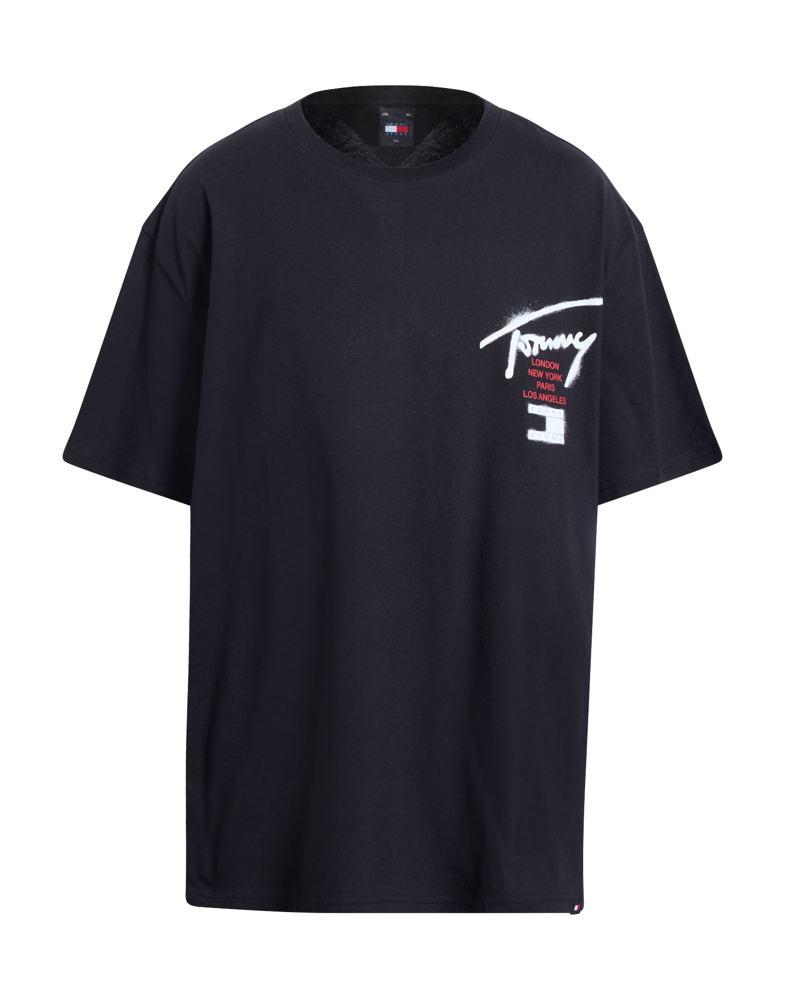 TOMMY JEANS T-shirts Herren Schwarz von TOMMY JEANS