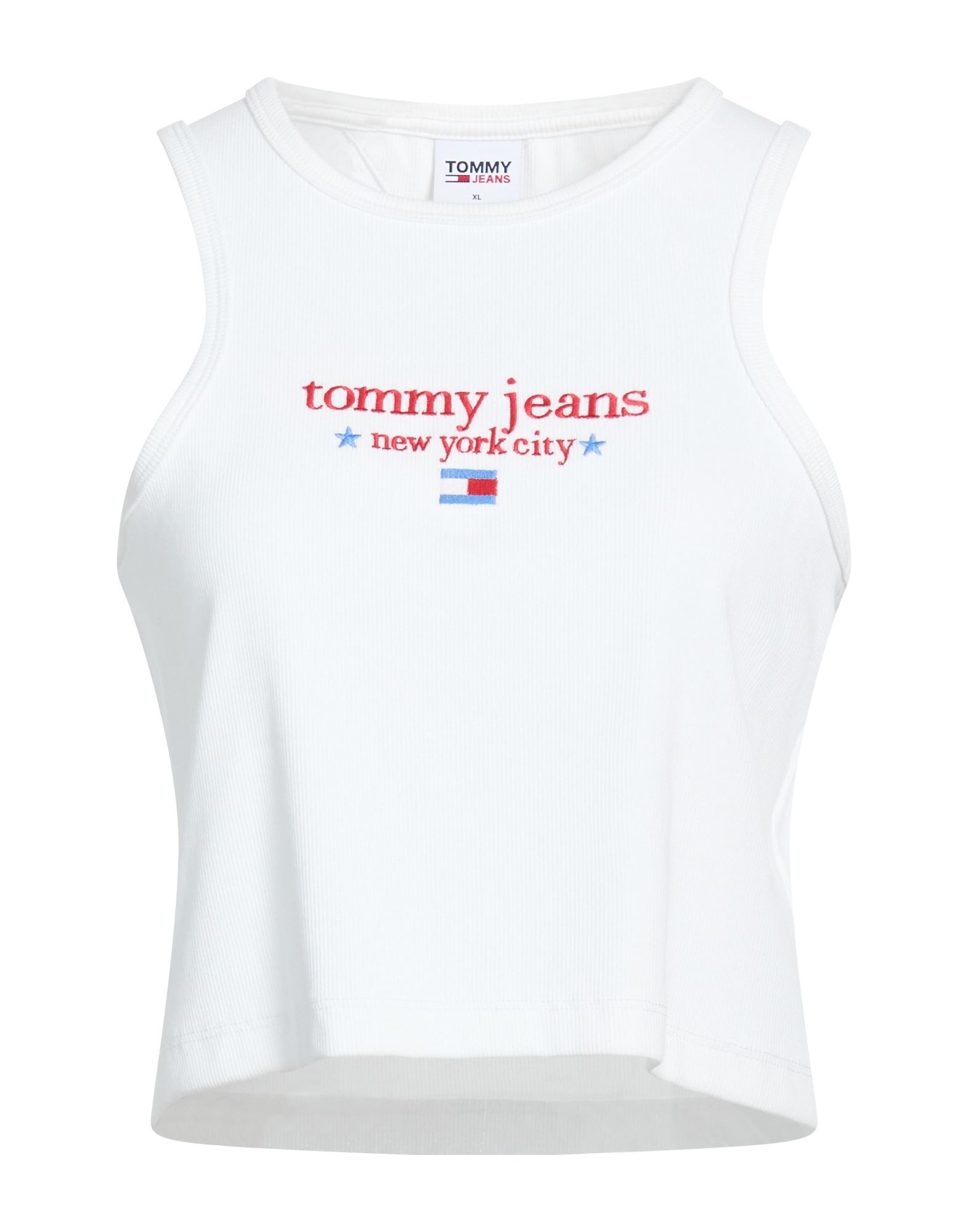 TOMMY JEANS Tank Top Damen Weiß von TOMMY JEANS
