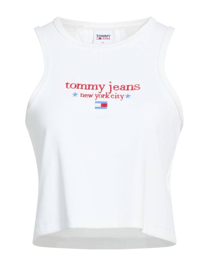 TOMMY JEANS Tank Top Damen Weiß von TOMMY JEANS