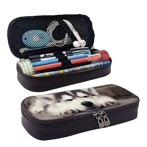 Federmäppchen für Mädchen und Jungen, Dschungel-Tiger, bedruckt, große Kapazität, Federmäppchen, Schule, Schreibwaren, Organizer, Make-up-Kosmetiktasche für Kinder, Frauen, Männer, Jugendliche, von TOMPPY