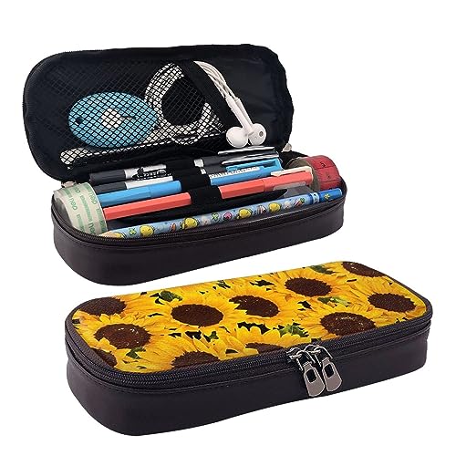 TOMPPY Federmäppchen für Mädchen Jungen Ying Yang Diagramm gedruckt große Kapazität Federmäppchen Schule Schreibwaren Organizer Make-up Kosmetiktasche für Kinder Frauen Männer Jugendliche Studenten, von TOMPPY