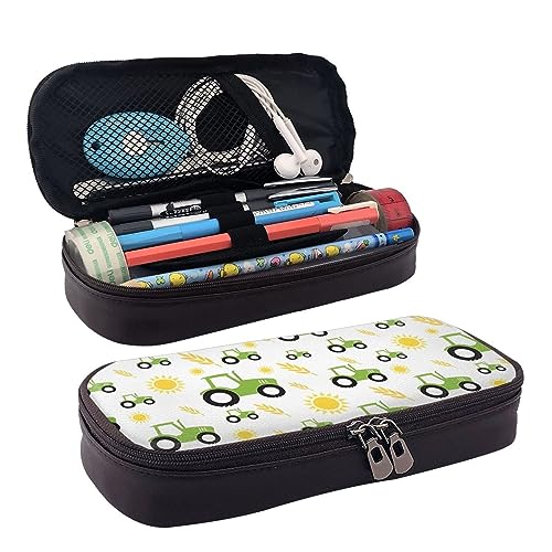 TOMPPY Federmäppchen für Mädchen und Jungen, UFO bei Nacht, bedruckt, große Kapazität, Federmäppchen, Schule, Schreibwaren, Organizer, Make-up-Kosmetiktasche für Kinder, Frauen, Männer, Jugendliche, von TOMPPY