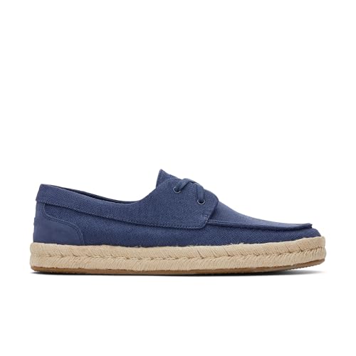 TOMS Herren Cabo Rope Flacher Slipper, Cadet Blue Heritage Canvas Suede, 42.5 EU TOMS Herren Cabo Rope Flacher Slipper, Cadet Blue Heritage Canvas Suede, 42.5 EU von TOMS
