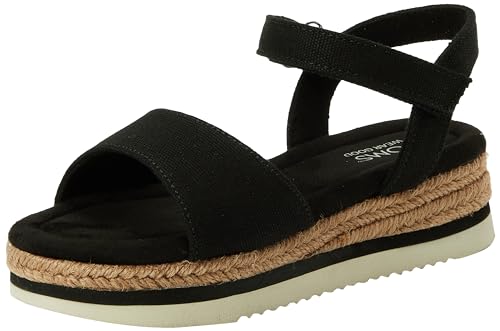 TOMS Diana Keilsandale, Schwarz Leinen, 30.5 EU TOMS Diana Keilsandale, Schwarz Leinen, 30.5 EU von TOMS