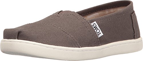 TOMS ALPARGATA Espadrille Canvas Unisex Kinder, grau, 34 von TOMS