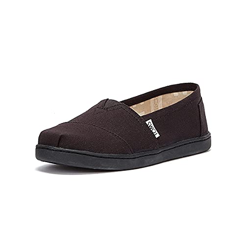 TOMS ALPARGATA Espadrille Canvas Unisex Kinder , SCHWARZ , 33 EU von TOMS