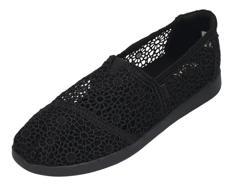 TOMS ALPARGATA PLUS Espadrille Black Moroccan von TOMS