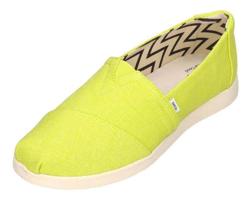 TOMS ALPARGATA PLUS Espadrille Bright Lime Heritage von TOMS