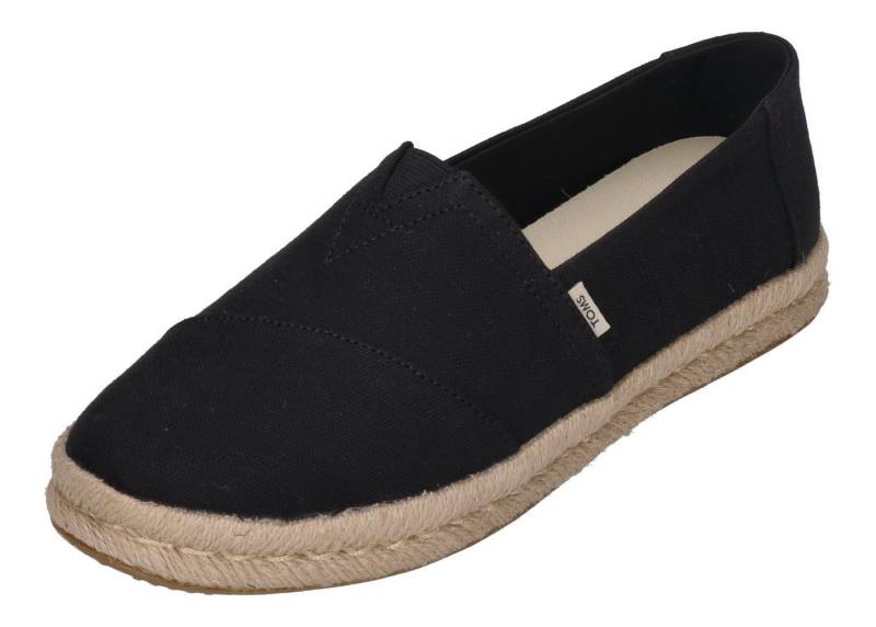 TOMS ALPARGATA ROPE 2.0 Espadrille Black von TOMS