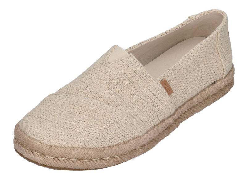 TOMS ALPARGATA ROPE 2.0 Espadrille Natural Metallic von TOMS
