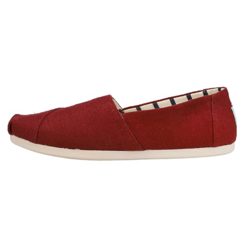 TOMS Alpargata Damen Espadrilles, dunkelrot, 39 EU von TOMS