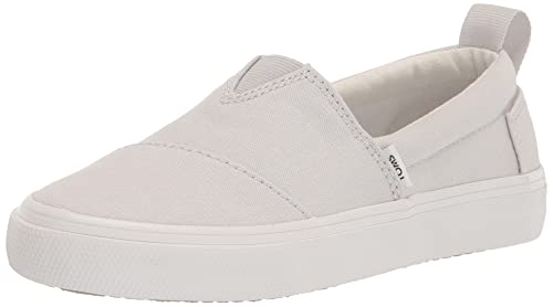 TOMS Alpargata Fenix Slip On Flacher Slipper, GRAU, 37.5 EU von TOMS