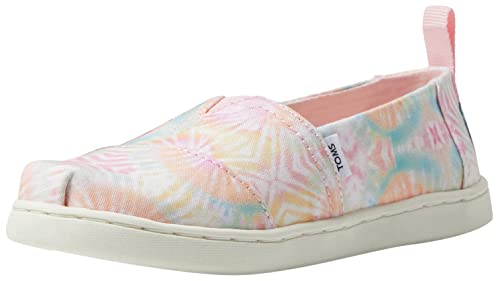 TOMS Alpargata Print Flache Slipper, Rosa Batik, 34.5 EU von TOMS