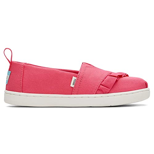 TOMS Ruffle Alpargata Flache Slipper, Rosa, 37.5 EU von TOMS