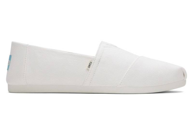 TOMS Alpargata-Slip-on aus Heritage-Canvas komplett Schwarz Sneaker Ballerinas von TOMS