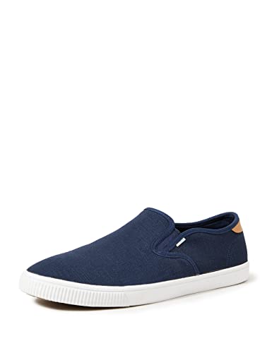 TOMS BAJA Slipper Canvas Herren, Marineblau, 39 EU von TOMS