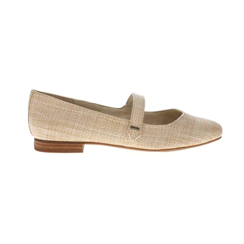 TOMS Bianca Mary Jane Ballerinas für Damen, leger, Beige, Mandelbast, 37.5 EU von TOMS