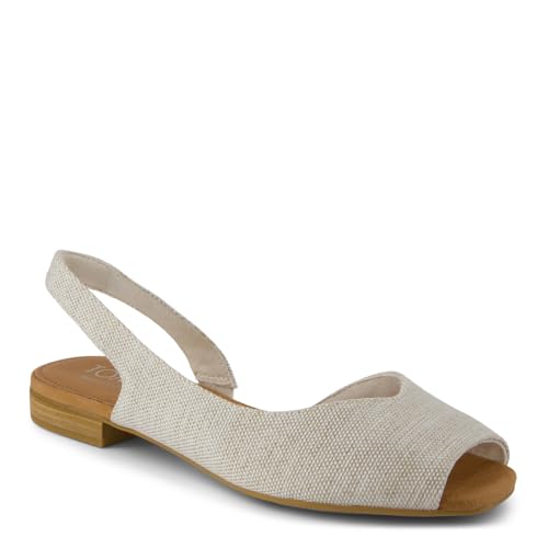 TOMS Women's, Briella Slingback Flat, Natürlich, 40 EU von TOMS