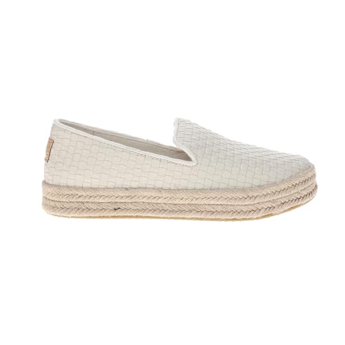 TOMS Carolina Espadrille für Damen, Schlupfschuhe, leger, Schwarz, Cremeweiß, 40 EU von TOMS