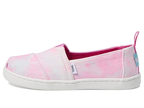 TOMS Klassische Alpargata Flacher Slipper, Neon Pink Multi Tie Dye, 36 EU von TOMS