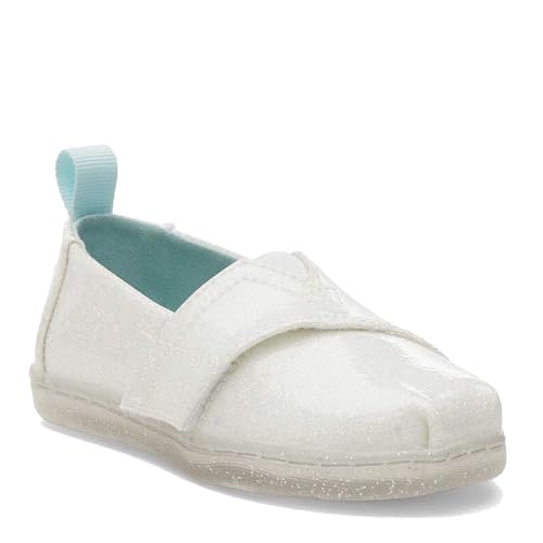 TOMS Classic Alpargata Flacher Slipper, White Confetti Coated Glitter, 26 EU TOMS Classic Alpargata Flacher Slipper, White Confetti Coated Glitter, 26 EU von TOMS