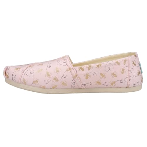 TOMS Damen Alpargata Bee Mine Schlupfschuhe Flacher Slipper, Pink, 38.5 EU von TOMS