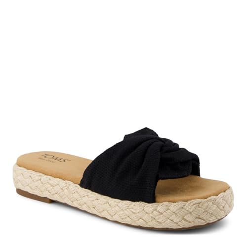 TOMS Damen Abby Slide Sandal, Schwarz, 41 EU von TOMS
