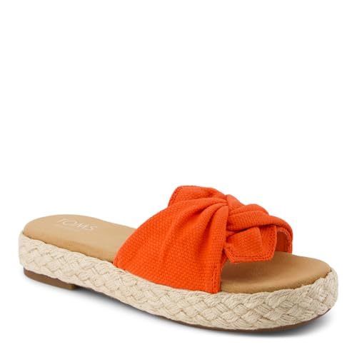 TOMS Damen Abby Slide Sandale, flame, 38.5 EU von TOMS