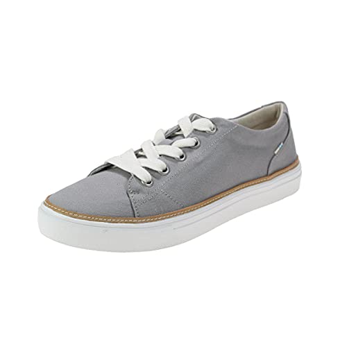 TOMS Damen Alex Sneaker, Graues Segeltuch, 37 EU von TOMS
