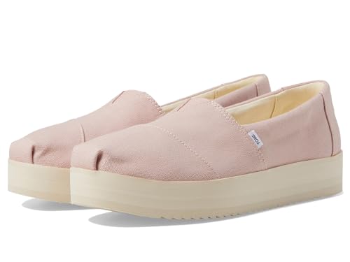 TOMS Damen Alp Midform Flacher Slipper, Ballet Pink Canvas, 41 EU von TOMS