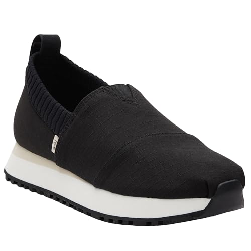 TOMS Damen Alp Resident 2.0 Sneaker, Black Recycled Ripstop, 43 EU von TOMS