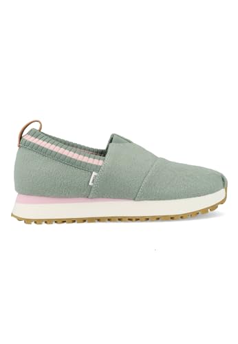 TOMS Damen Alp Resident 2.0 Sneaker, Frosty Salbei Filz, 36.5 EU von TOMS