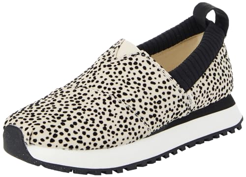 TOMS Damen Alp Resident 2.0 Sneaker, Nebelbeflockter Mini-Geparden, 38 EU von TOMS
